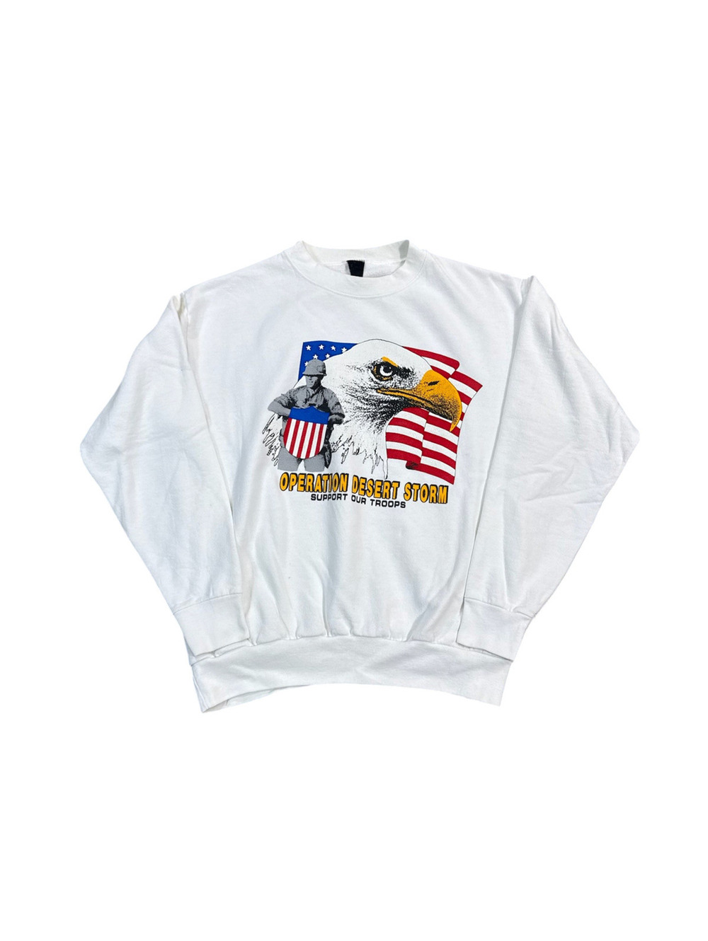 Vintage Operation Desert Storm Graphic Sweatshirt Size Large